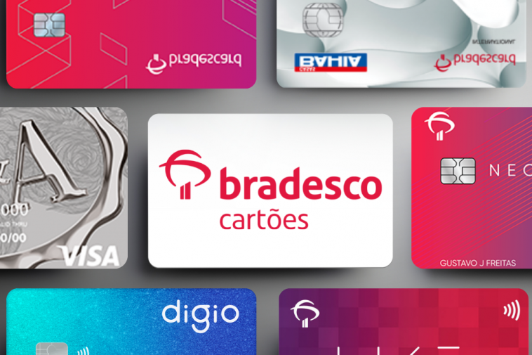 Cartões de crédito bradesco